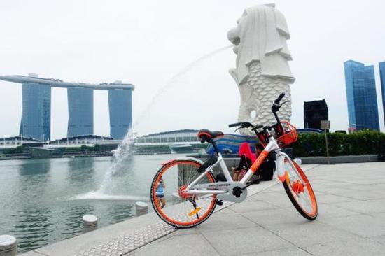 中国共享单车战火烧至新加坡