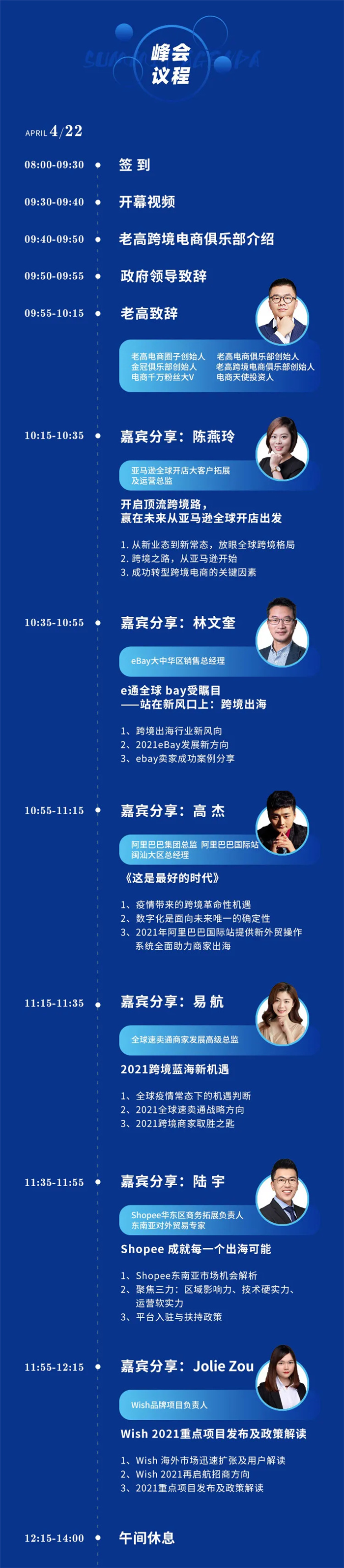 跨境活动议程