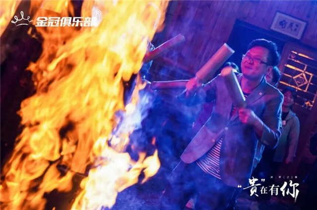 活动现场-陈总