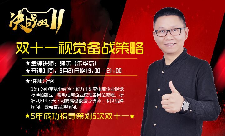 双11视觉备战策略——老高电商课堂